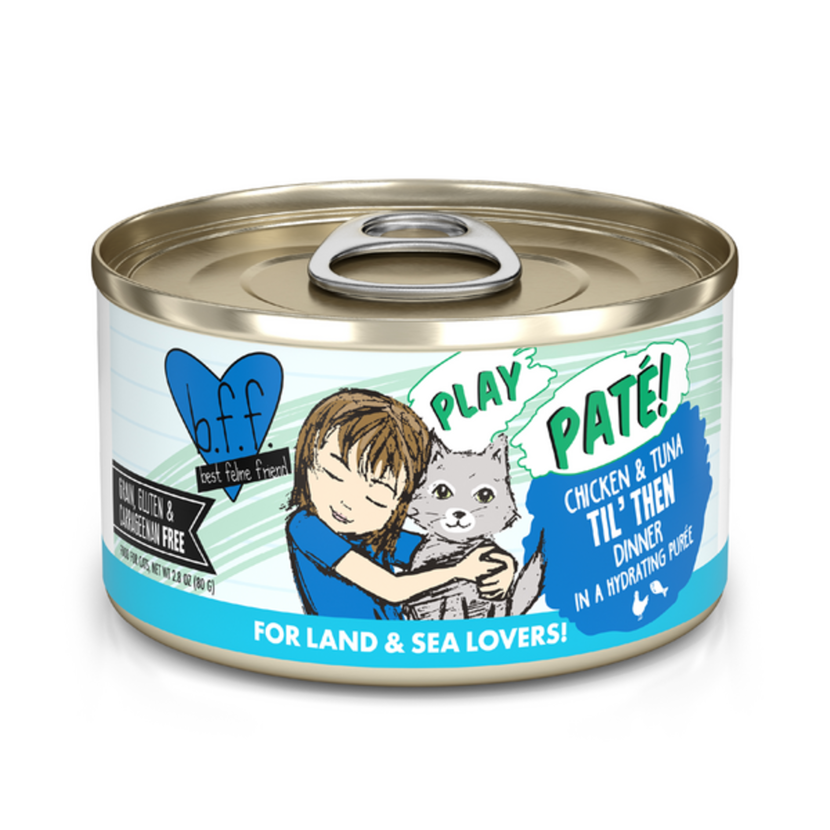 Weruva BFF PLAY Cat Chicken & Tuna Til' Then 2.8 OZ