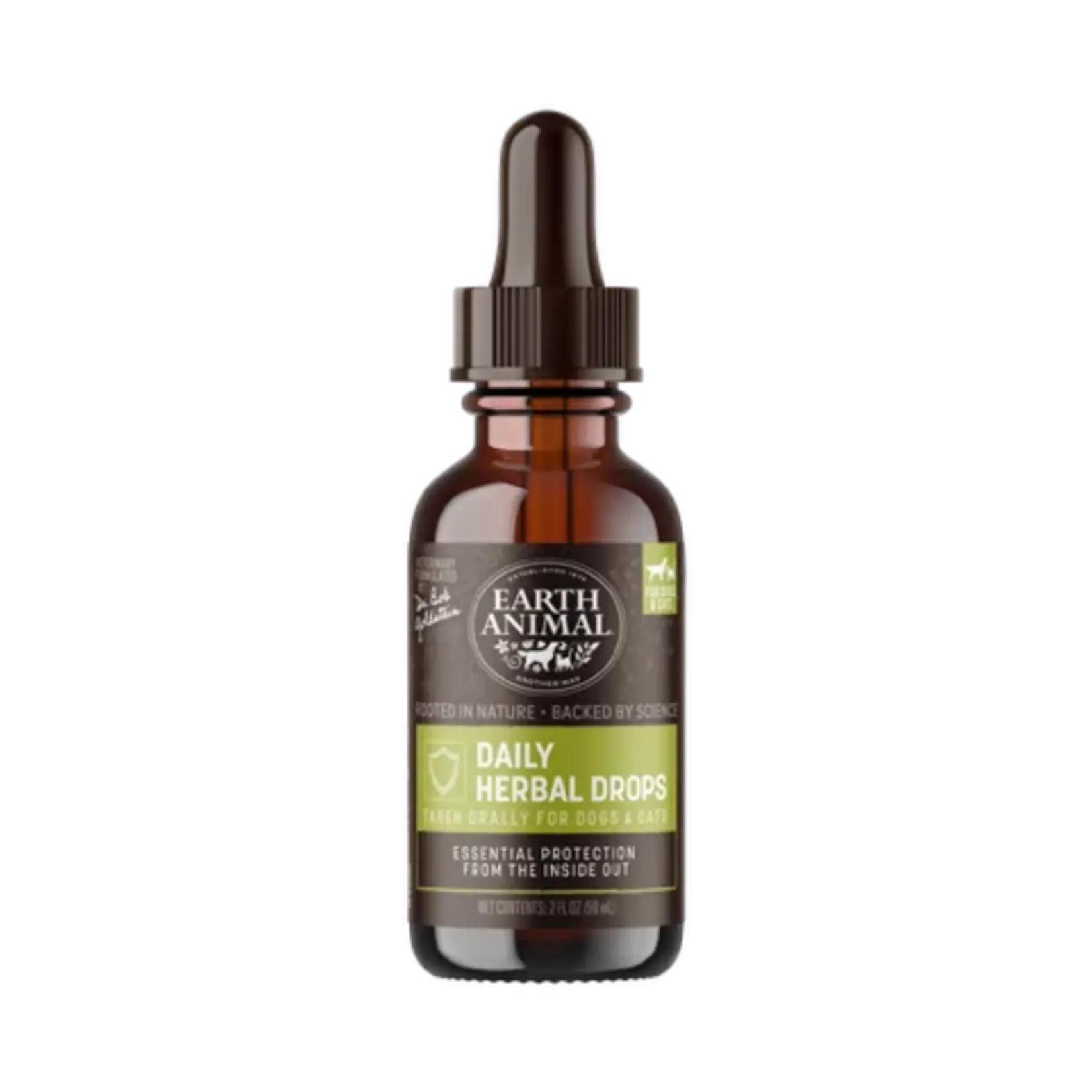 Earth Animal Earth Animal Apothecary Natural Flea & Tick Daily Internal Herbal Drops 2oz