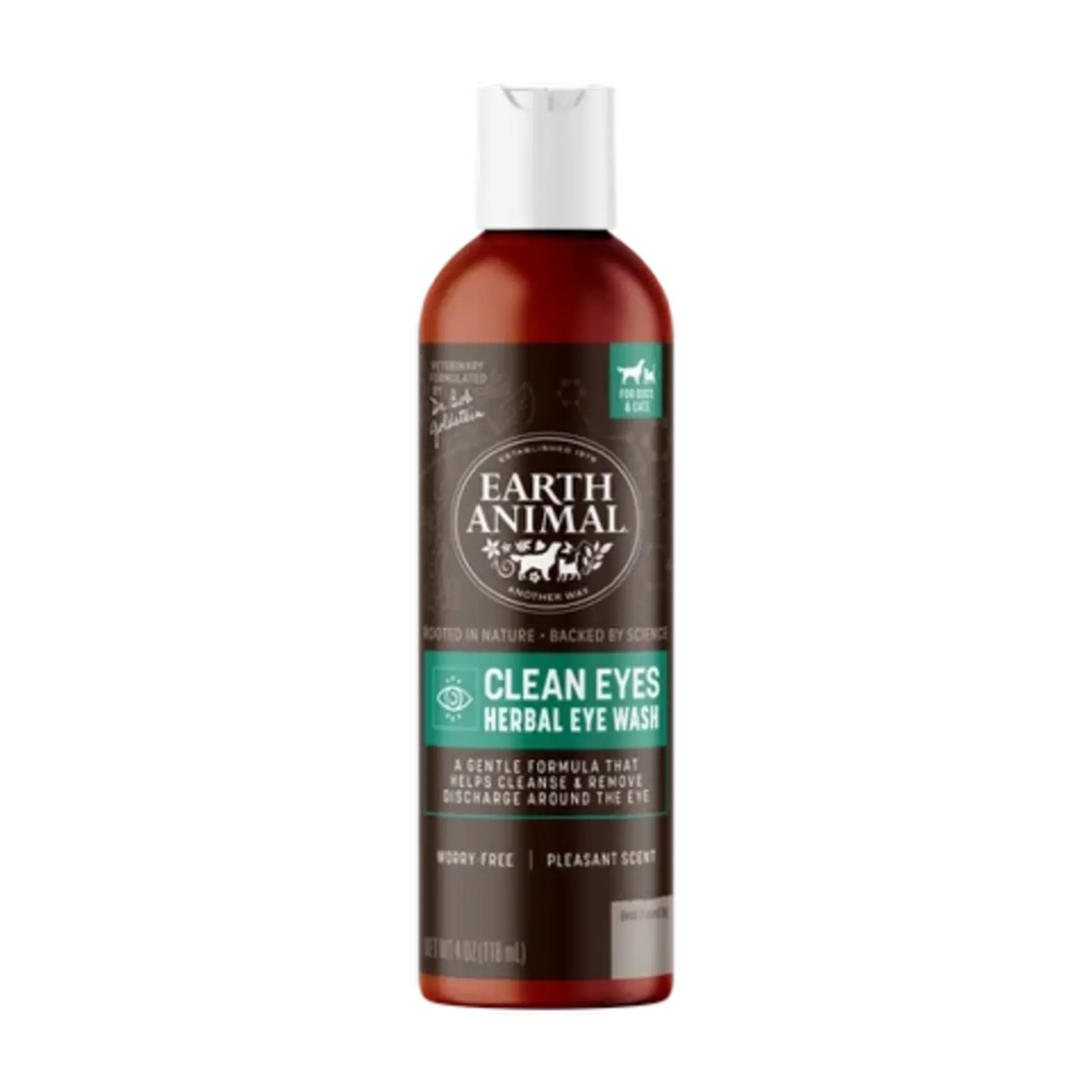 Earth Animal Earth Animal Apothecary Clean Eyes Natural Grooming Herbal Eye Wash Cleanser 4oz
