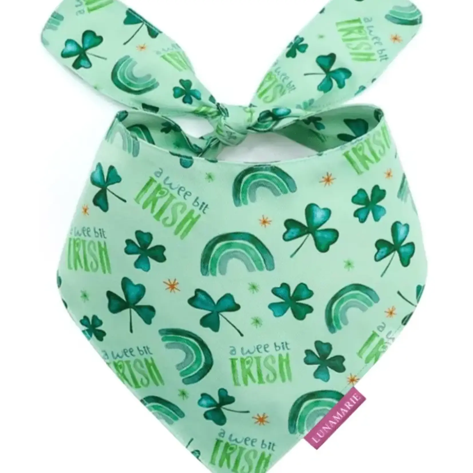 LunaMarie A Wee Bit Irish Bandana Small