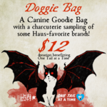 Howl-o-Ween DOG Goodie Bag (Donation benefitting One Tail at a Time)