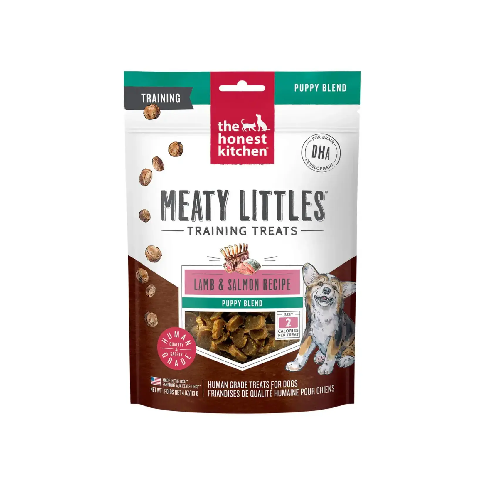 The Honest Kitchen Honest Kitchen Meaty Littles Training Treats Puppy Blend Lamb & Salmon Recipe 4oz