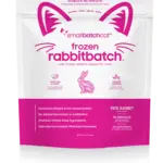 Small Batch Pets SmallBatch Cat Frozen Raw RabbitBatch Sliders 3#