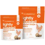 Small Batch Pets SmallBatch Dog Frozen Lightly Cooked Chicken Sliders 5#