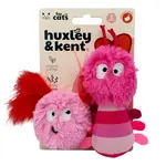 Huxley & Kent Huxley & Kent Valentine's Day Catnip Love Bugs 2pkToys