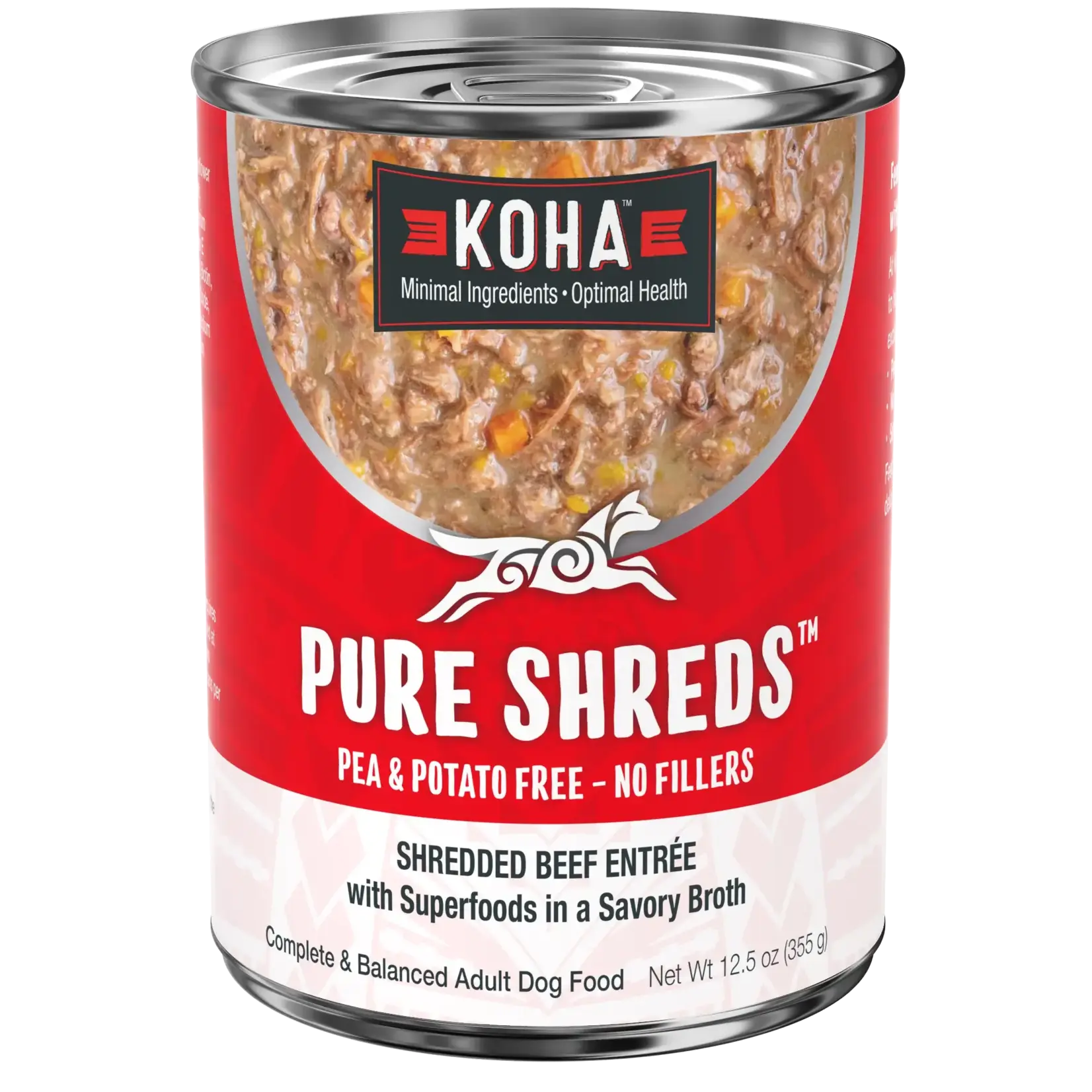 Koha Koha D Pure Shreds Beef 12.5oz