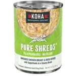 Koha Koha Dog Pure Shreds Chicken & Duck 12 OZ