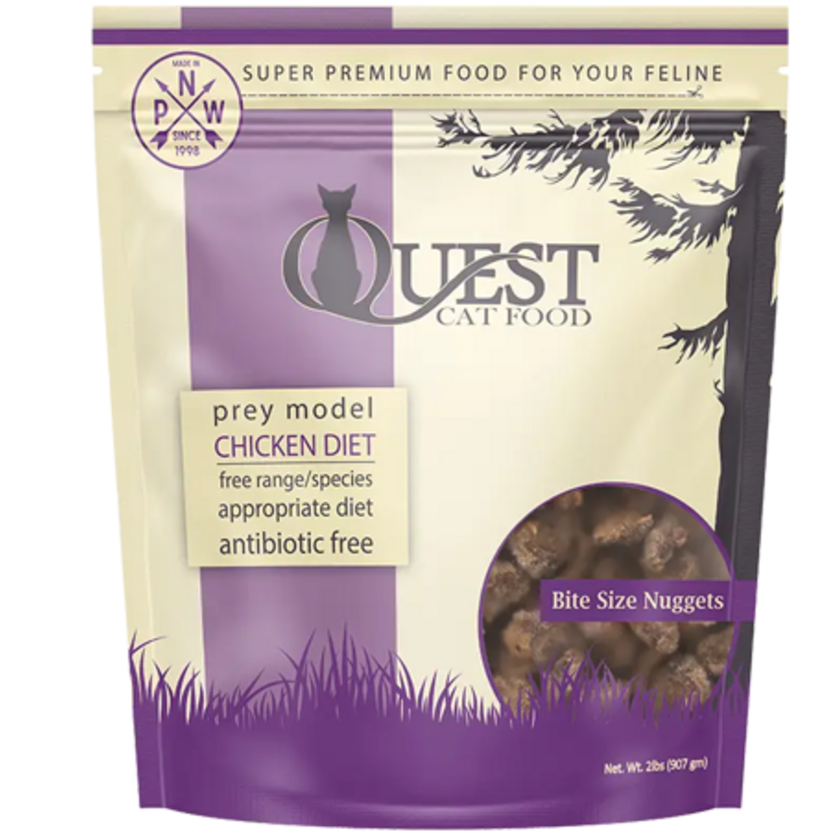 Steve's Real Food Steve's FZ Quest Cat Food Chicken 2#