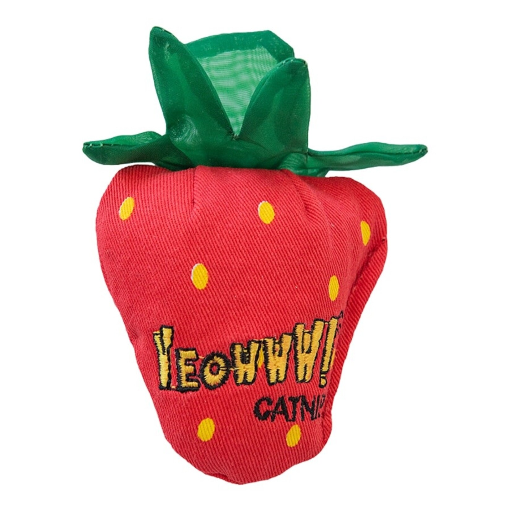 Yeoww Ducky World Inc. Yeowww! Strawberry Catnip Toy