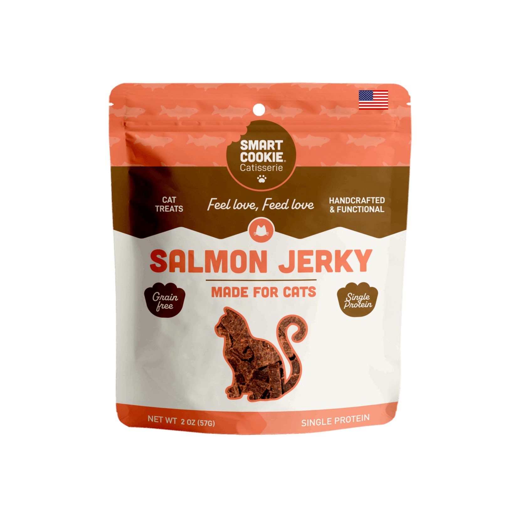 Smart Cookie Smart Cookie Catisserie Salmon Jerky 2OZ