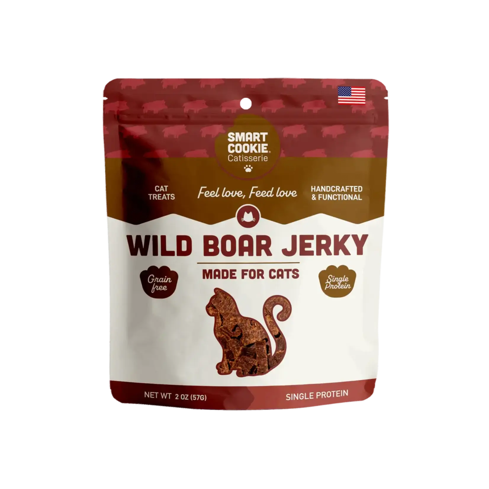 Smart Cookie Smart Cookie Catisserie Wild Boar Jerky 2OZ