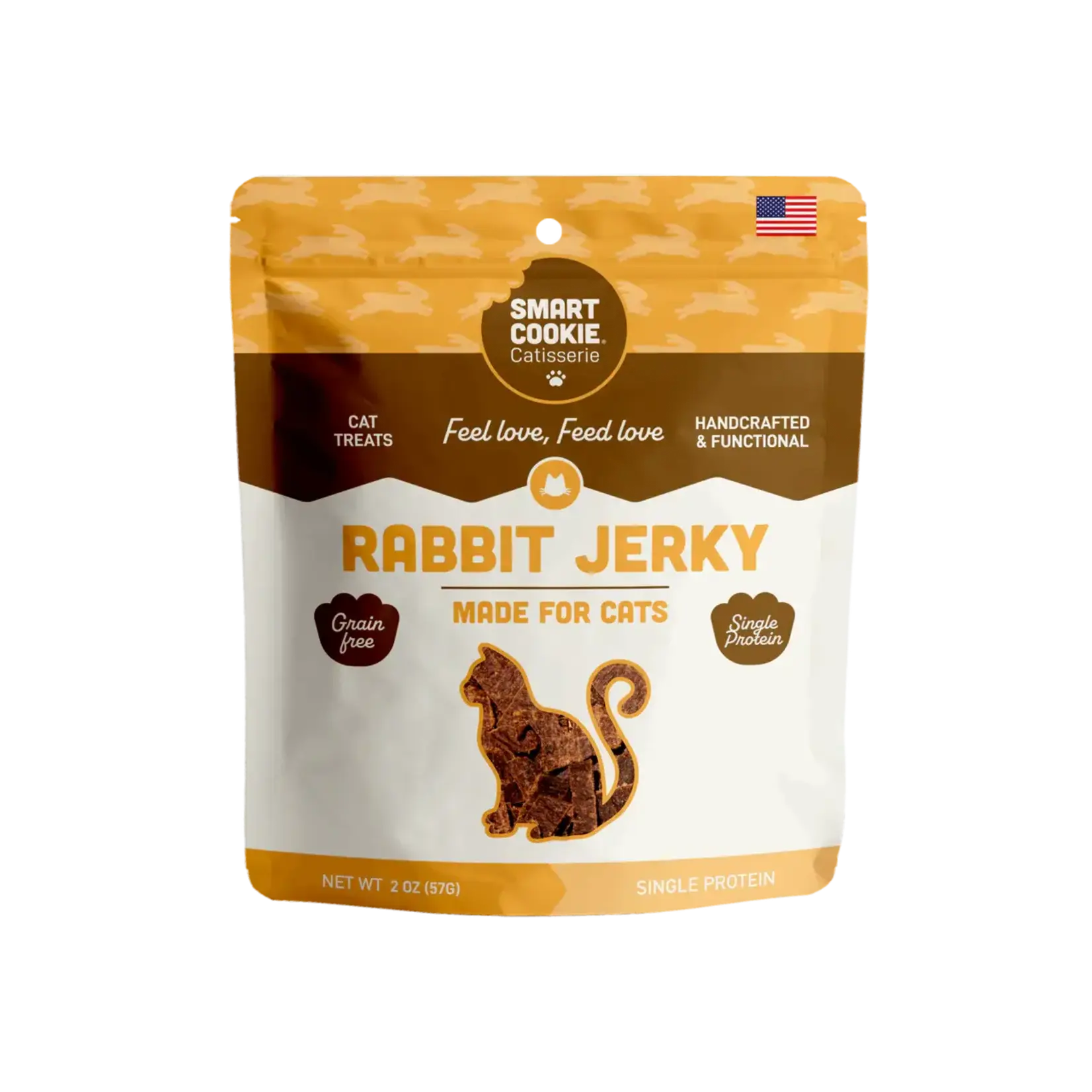 Smart Cookie Smart Cookie Catisserie Rabbit Jerky 2OZ