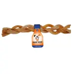 Raw Dog Natural Chews Raw Dog Braided Beef Tendon Chew 10"