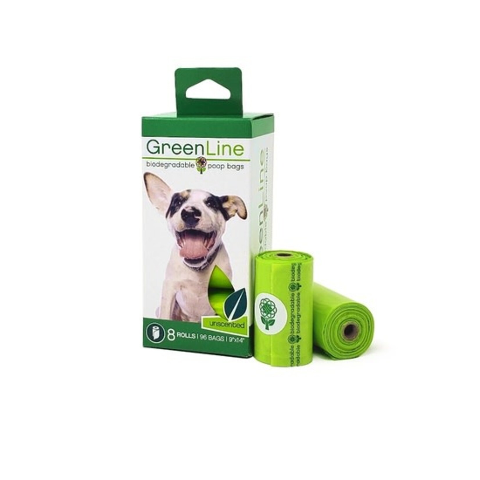GreenLine Pet Supply GreenLine Poop Bags 8 Pack
