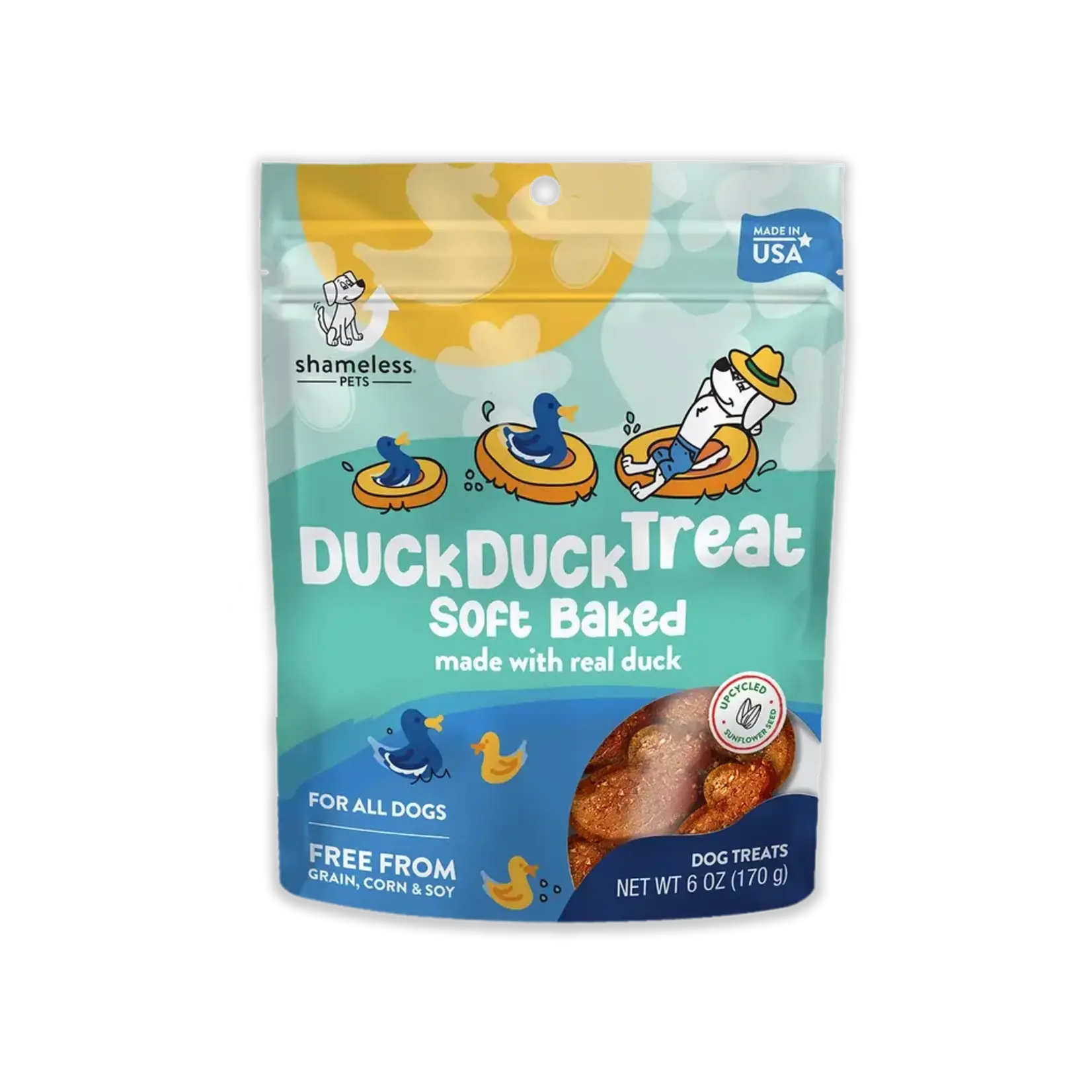 Shameless Pets Shameless Pets D Soft Baked Duck Duck Treat 6OZ