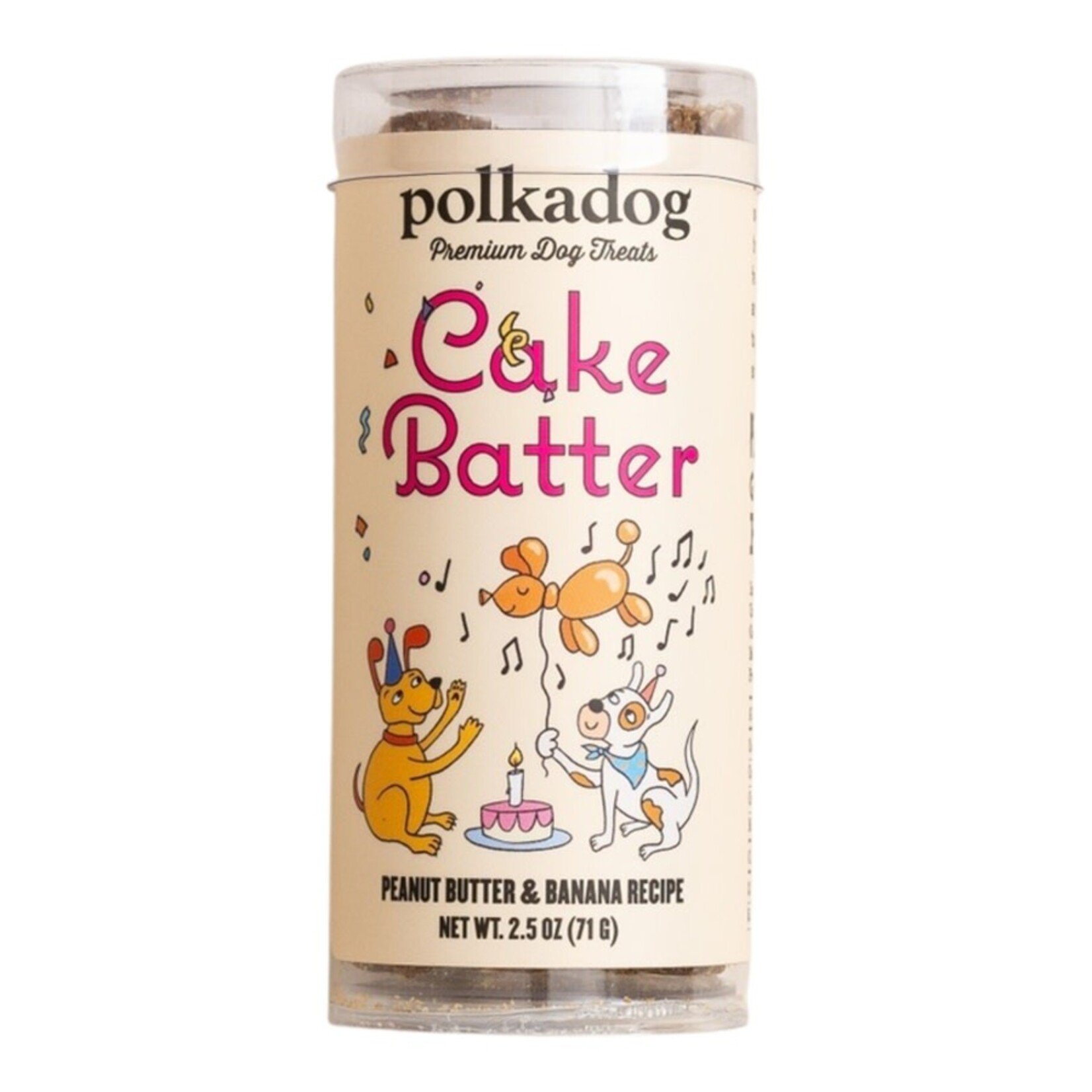 Polkadog Polkadog Cake Batter Nuggets 2.5OZ Tube