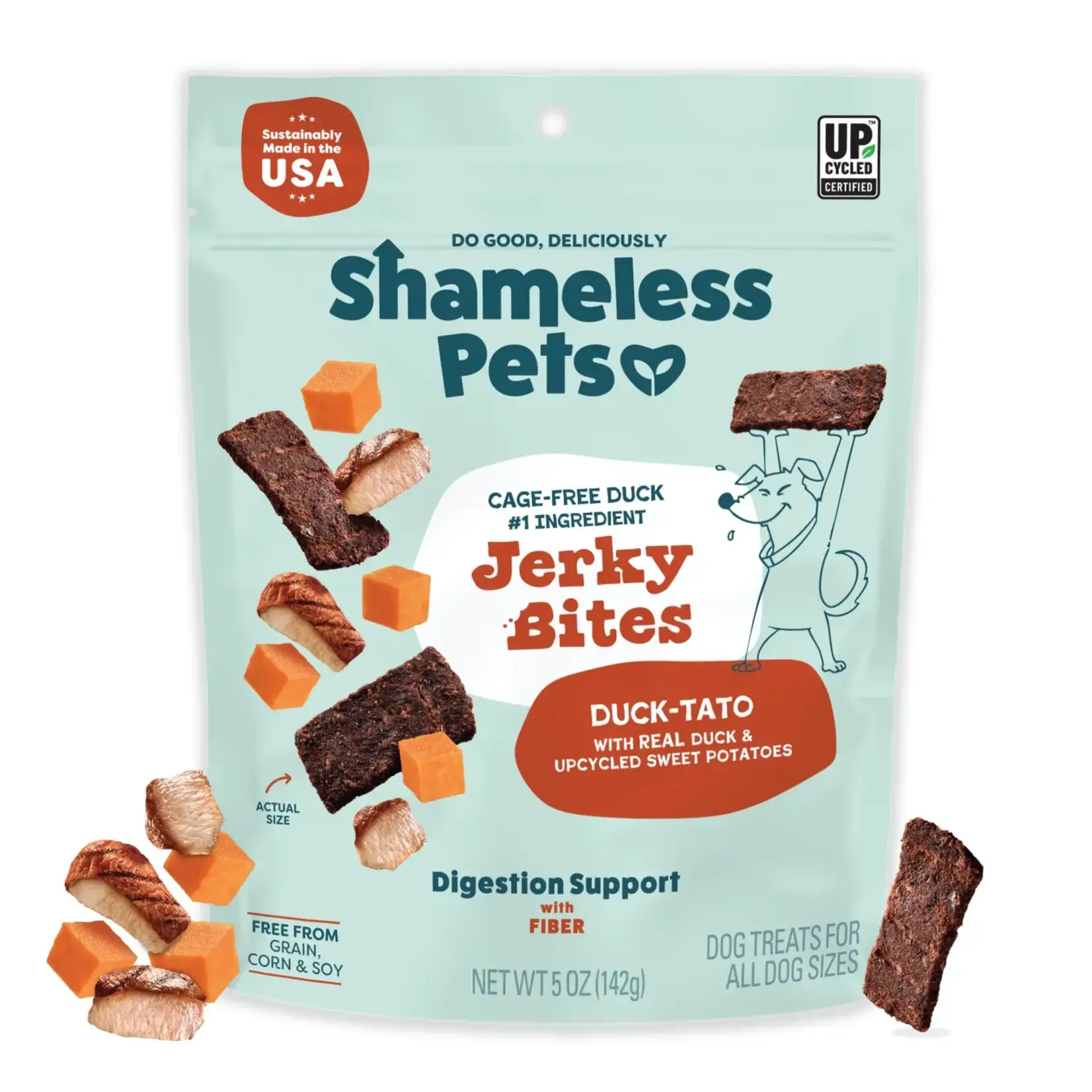 Shameless Pets Shameless Pets Duck-Tato Jerky Bites Dog Treats 5oz