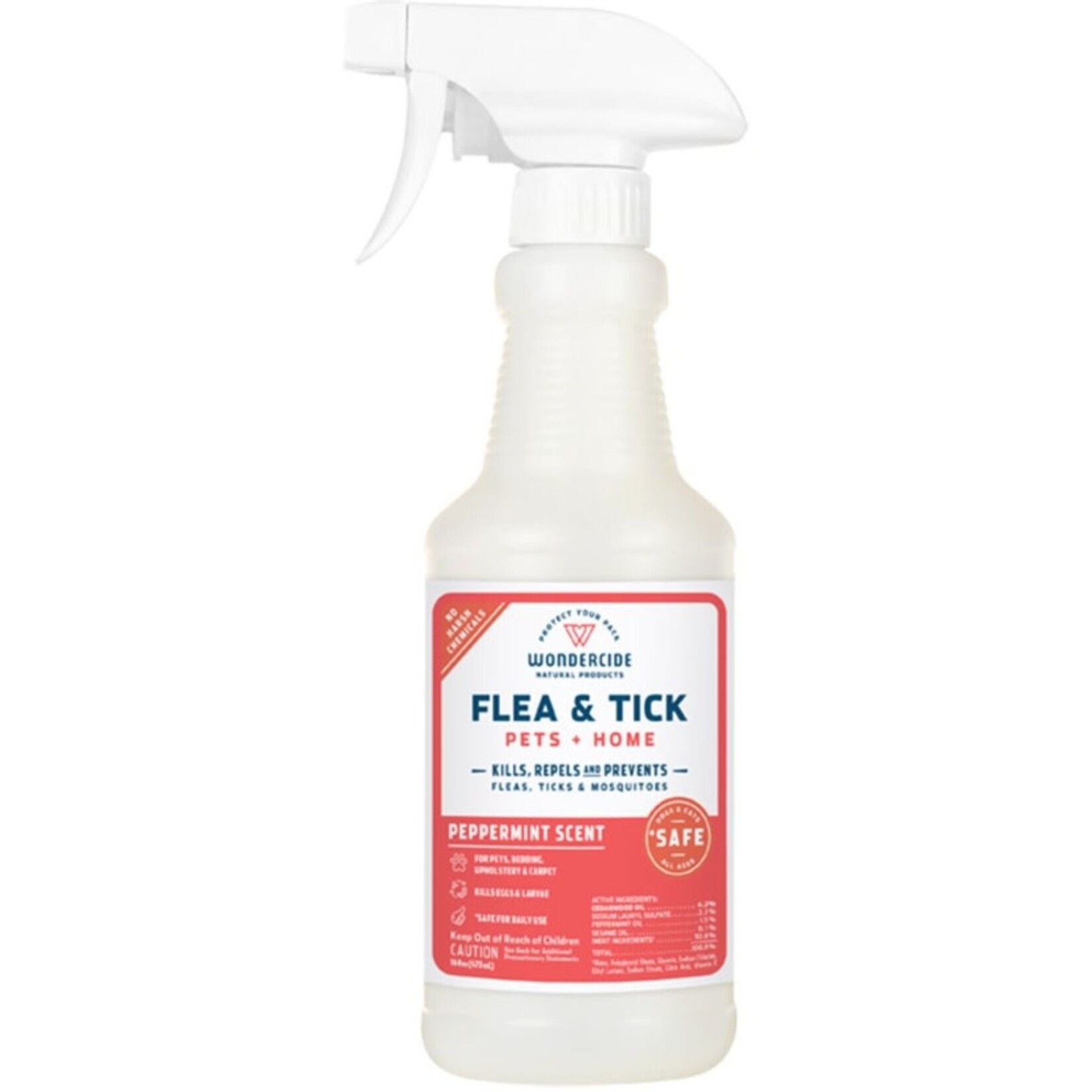 Wondercide Natural Products Wondercide Peppermint Flea & Tick Spray For Home & Pets 16OZ