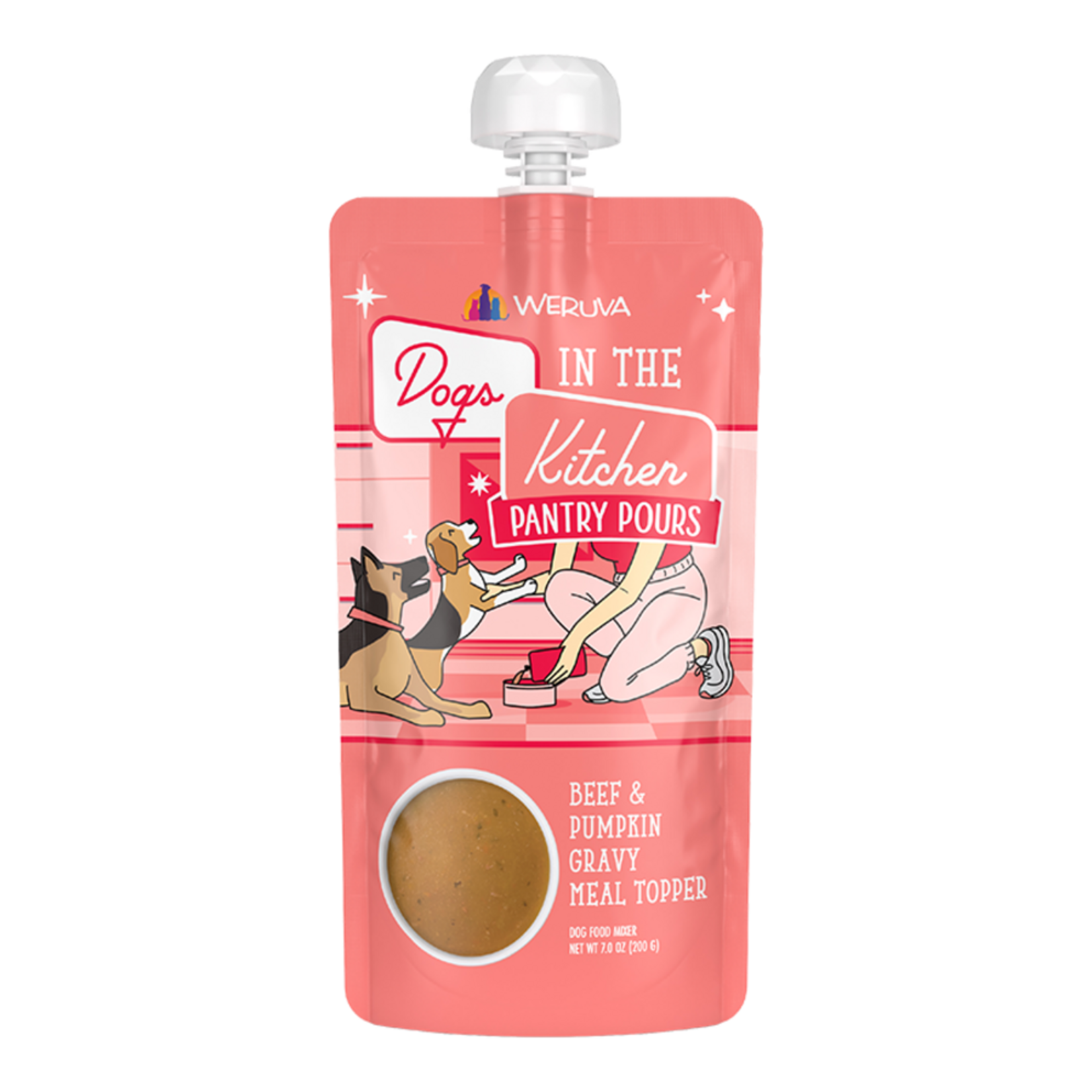 Weruva DITK Dog Pantry Pours Beef & Pumpkin Gravy Topper 7oz Pouch