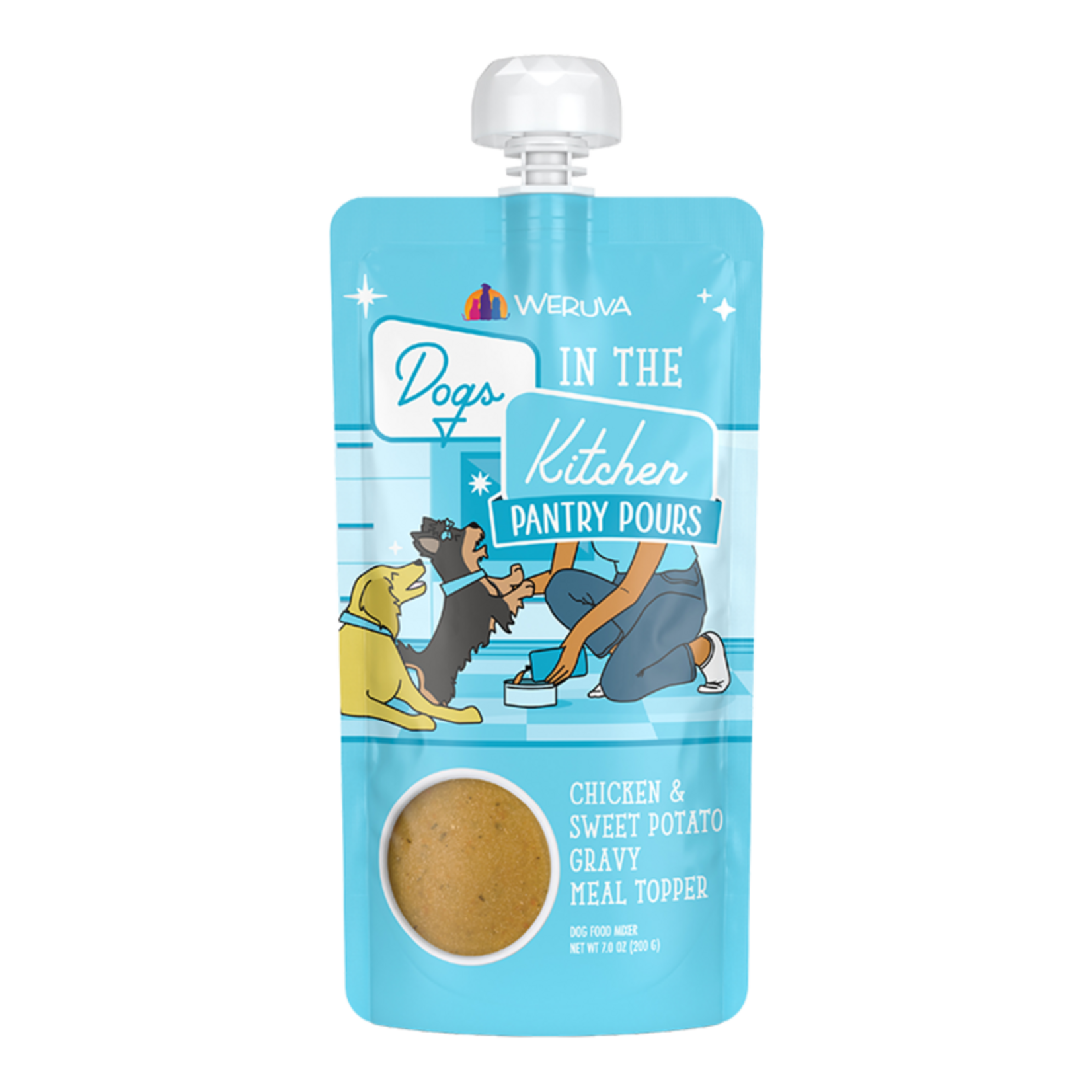 Weruva DITK Dog Pantry Pours Chicken & Sweet Potato Gravy Topper 7oz Pouch