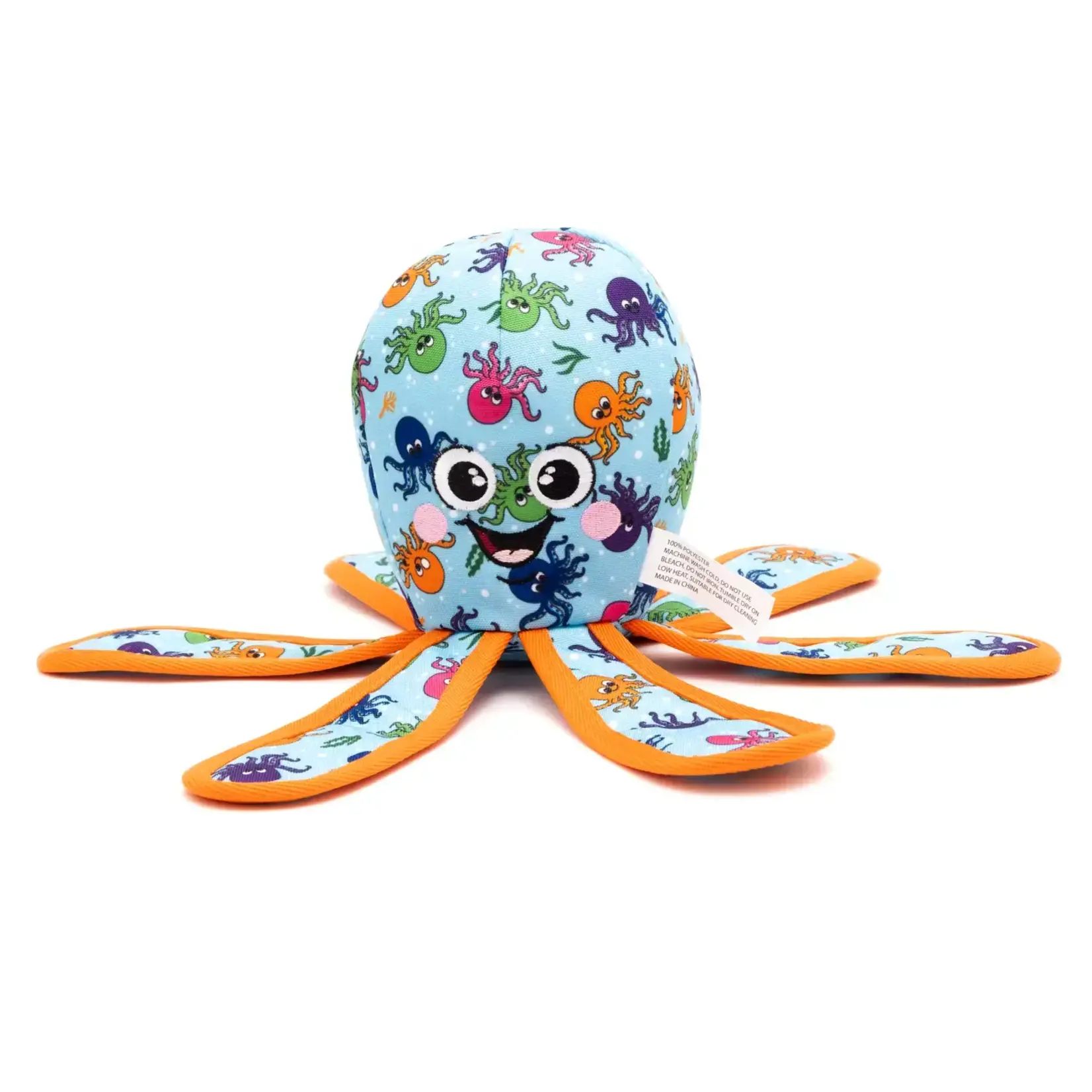 Worthy Dog The Worthy Dog Otis Octopus Plush Squeaker Toy Large