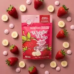 GreenLine Pet Supply GreenLine Wiggle Whip Freeze-Dried Dog Ice Cream Strawberry Banana Shake