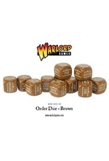 *Bolt Action Orders Dice - Brown (12)