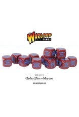 *Bolt Action Orders Dice - Maroon (12)