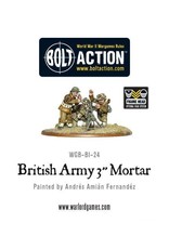 British Army 3'' Mortar Team