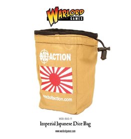 *Imperial Japanese Dice Bag & Order Dice (White)
