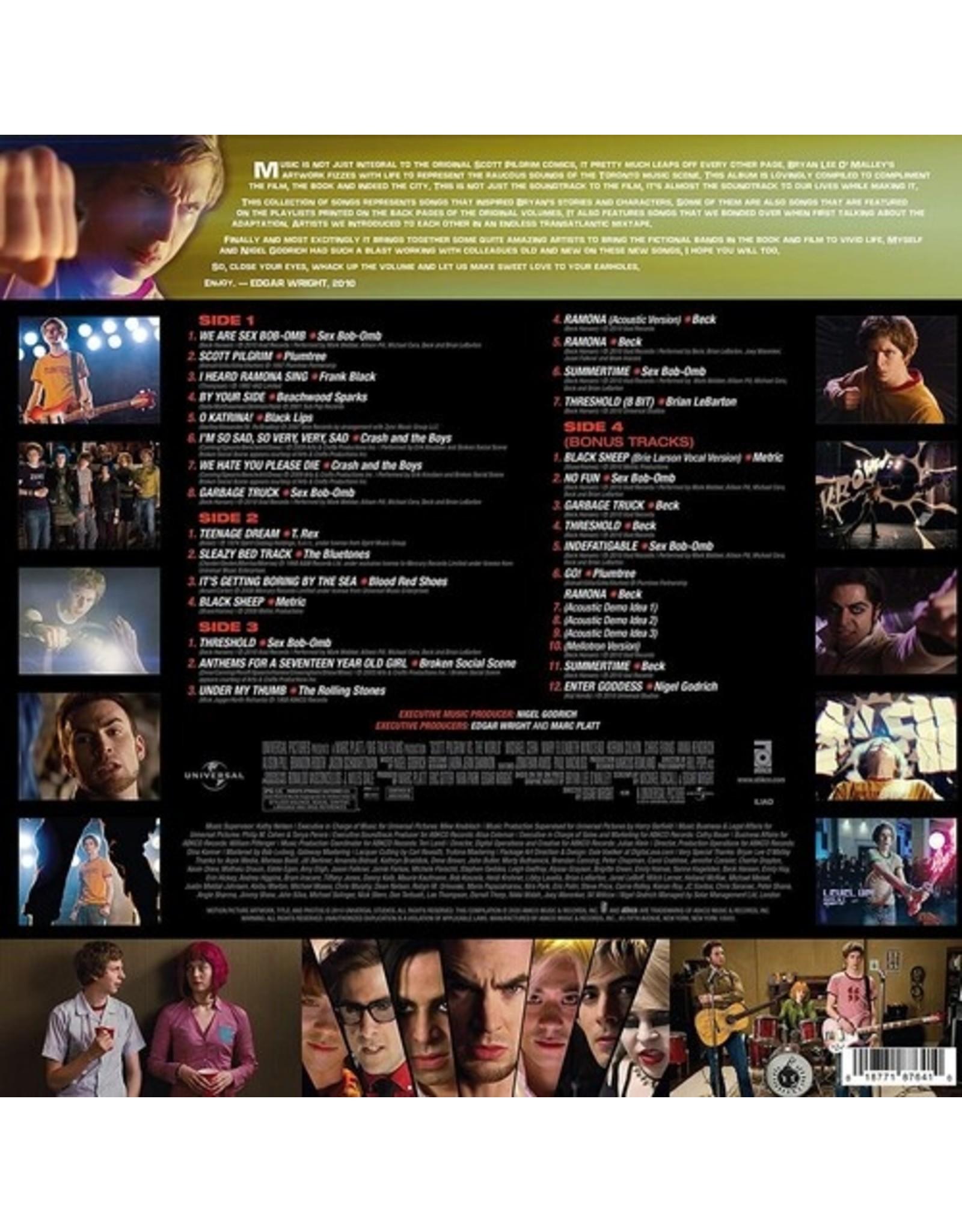 . - Scott Pilgrim vs. the World (Original Motion Picture Soundtrack)  (Seven Evil Exes Edition) [4LP, Picture Disc] - Heroes and Villains