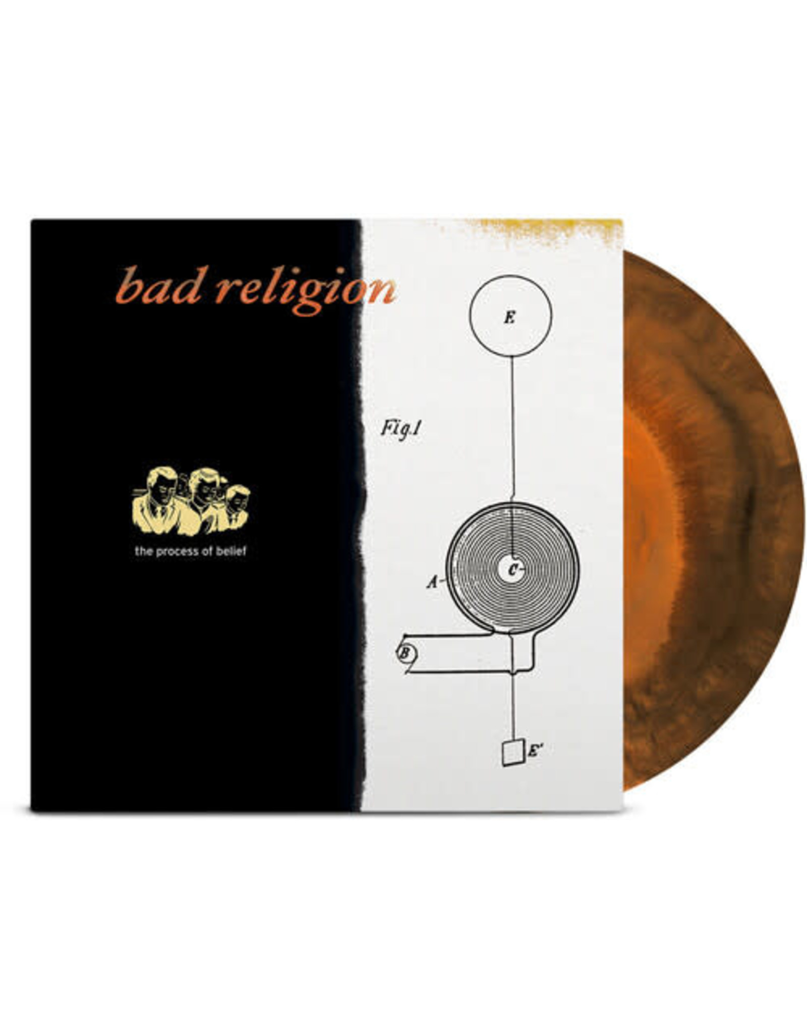 Bad Religion Bad Religion - The Process of Belief (Anniversary Edition) [Orange & Black Vinyl]