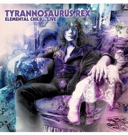 T. Rex Tyrannosaurus Rex - Elemental Child Live In 1970 [LP] (Purple 180 Gram Vinyl, first time on vinyl, insert, hand-numbered fold-over sleeve)