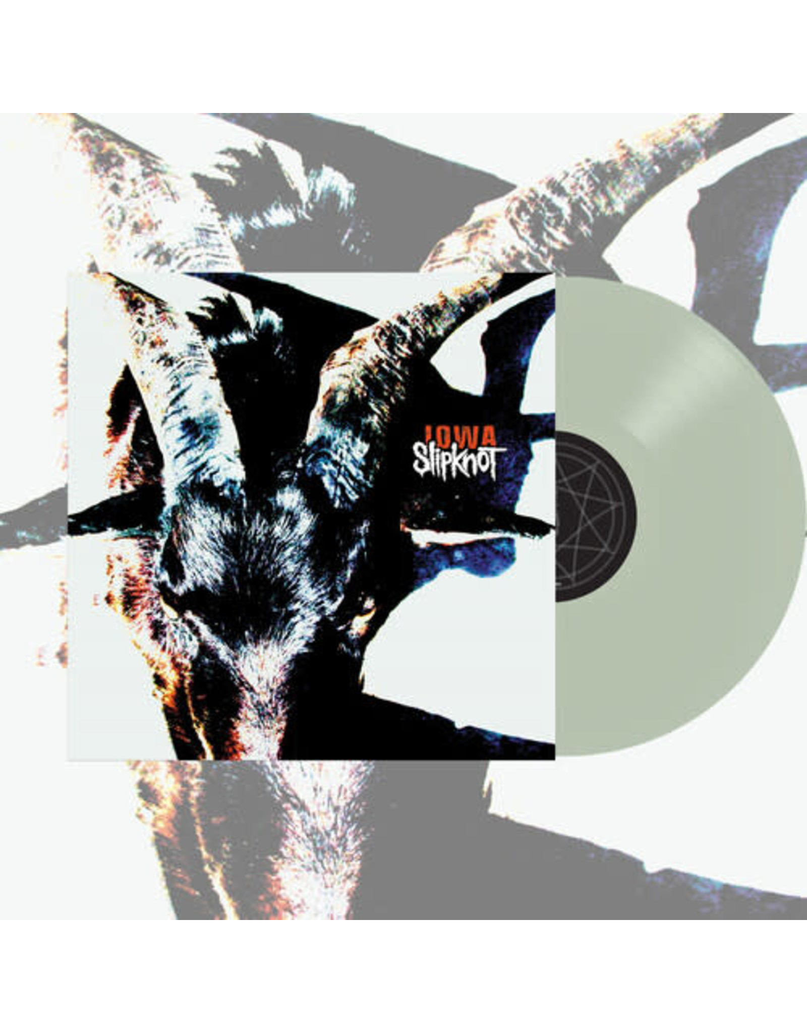 Slipknot IOWA レコード 元メンバーjoeyサインつき