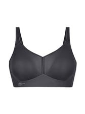 Anita Sports Bra Active Air Control Wirefree Deltapad Padded Sports Bra  Anthracite
