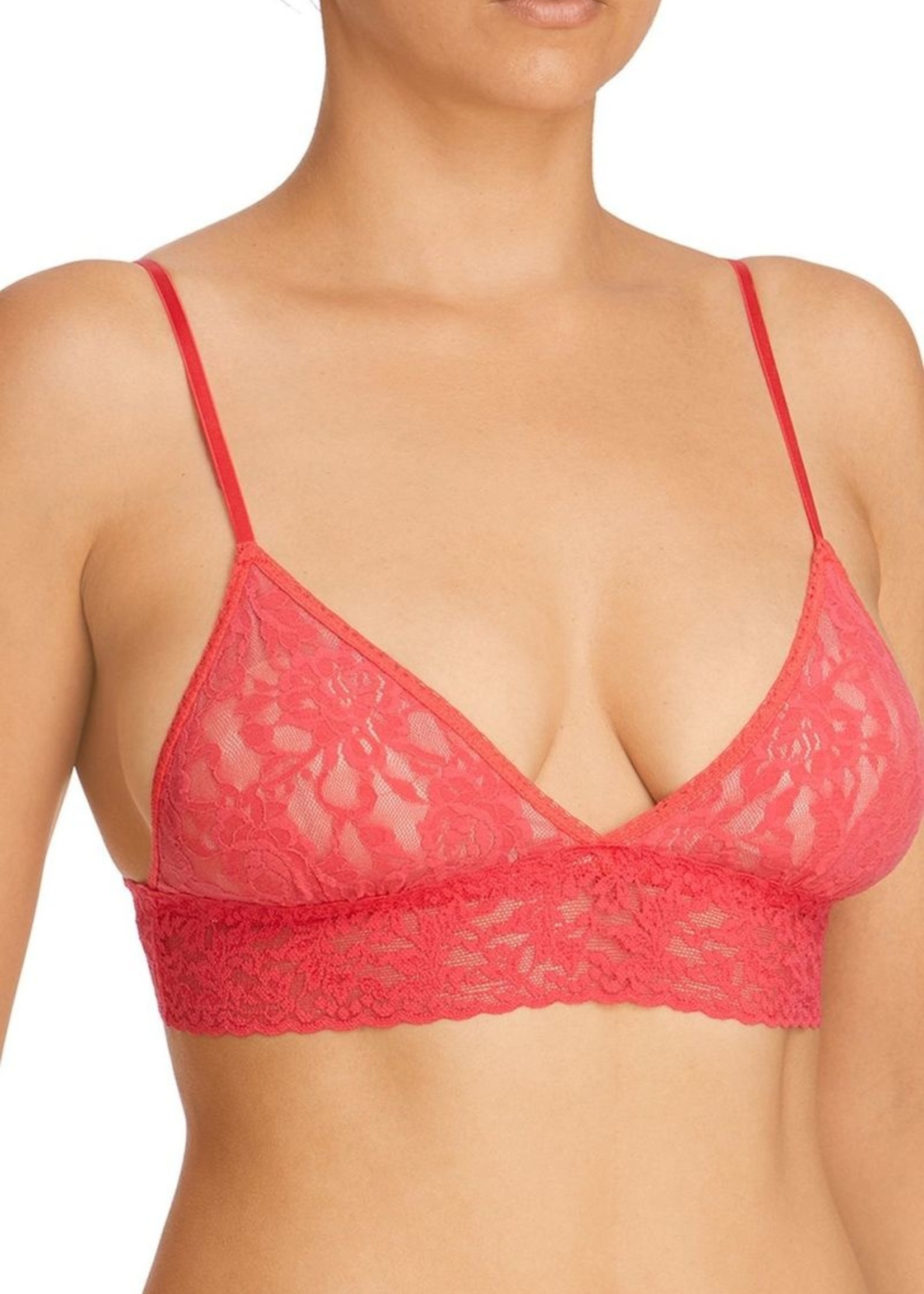 Hanky Panky Triangle Lace Padded Bra