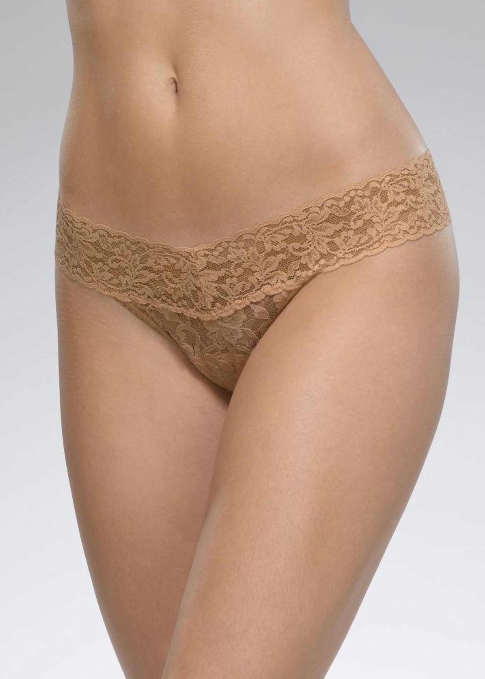 Hanky Panky Low Rise Thong: Solid