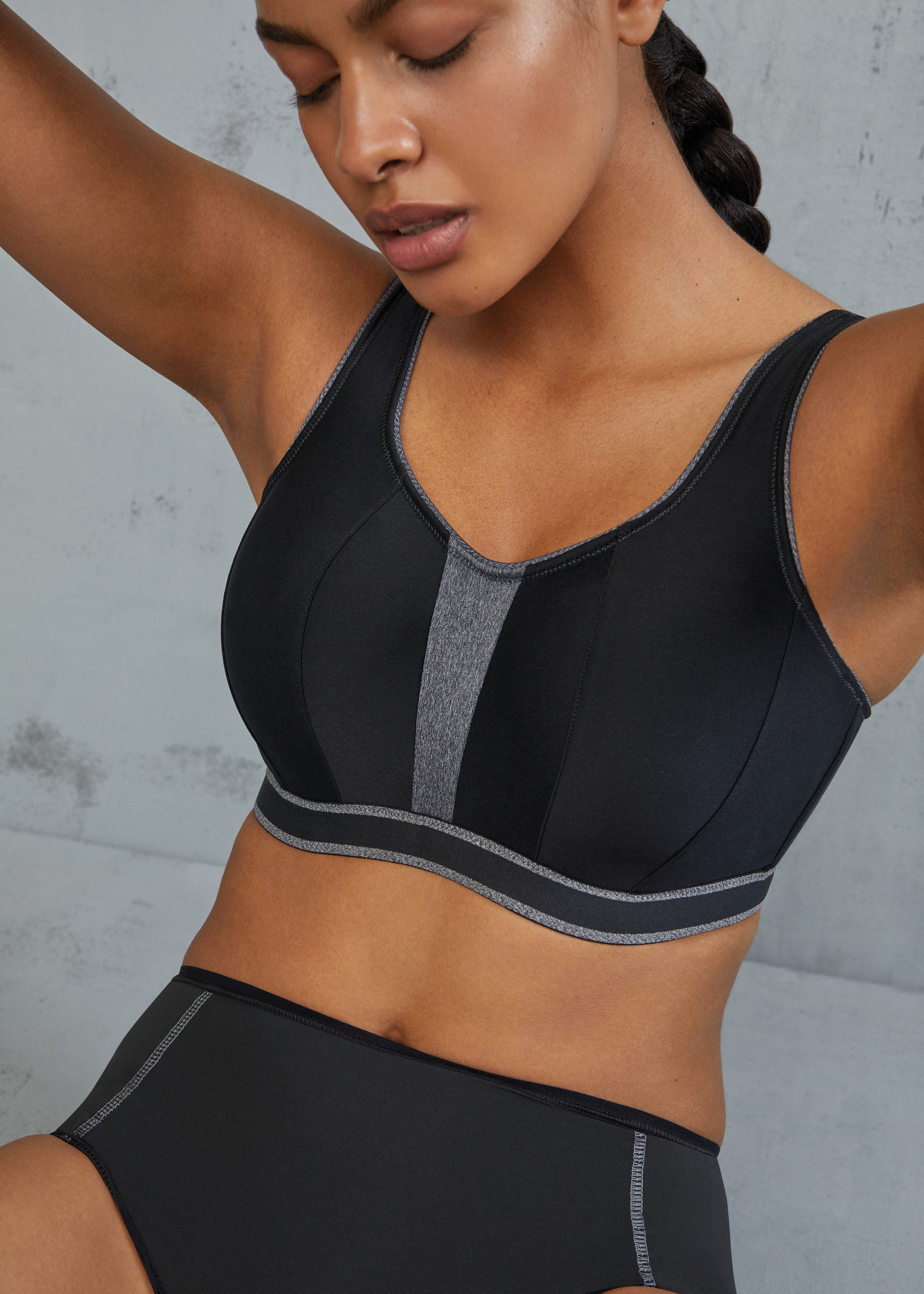 PrimaDonna Sport The Game Black Sports Bra