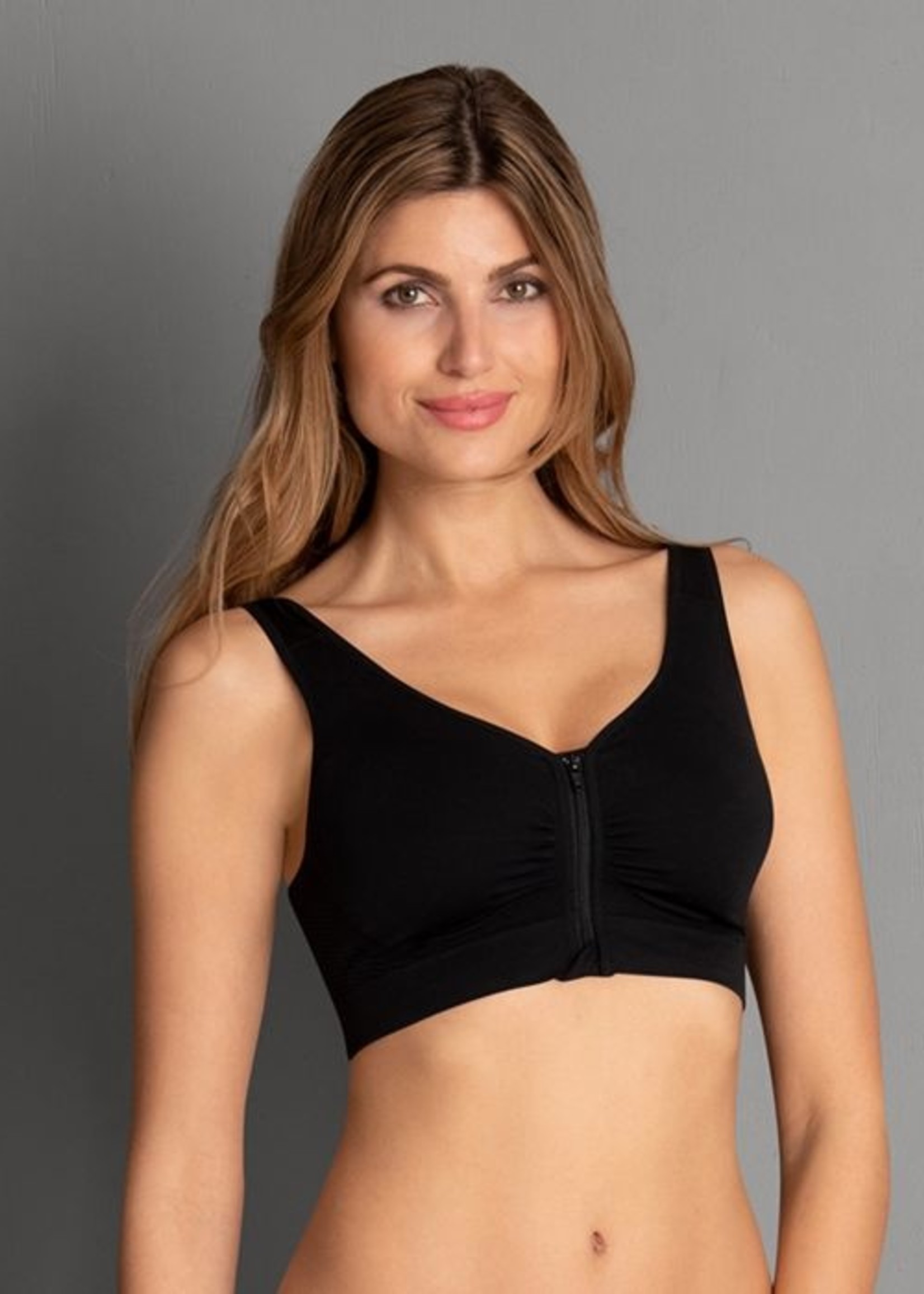 Anita Lynn Font Zip Bralette 5768X