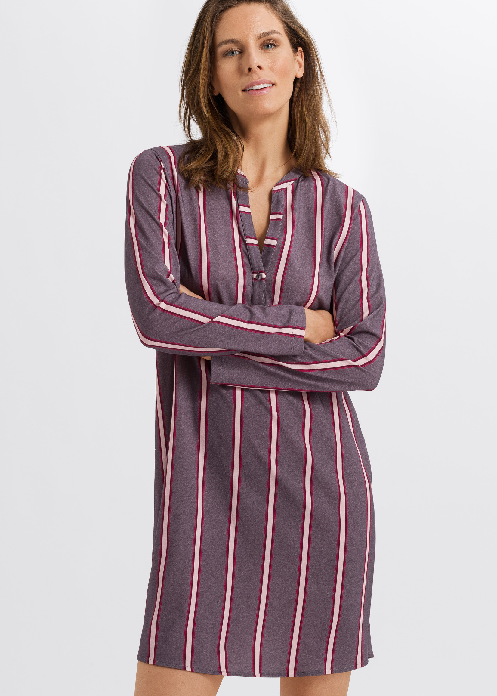 Hanro Sleep & Lounge Stripe Nightshirt