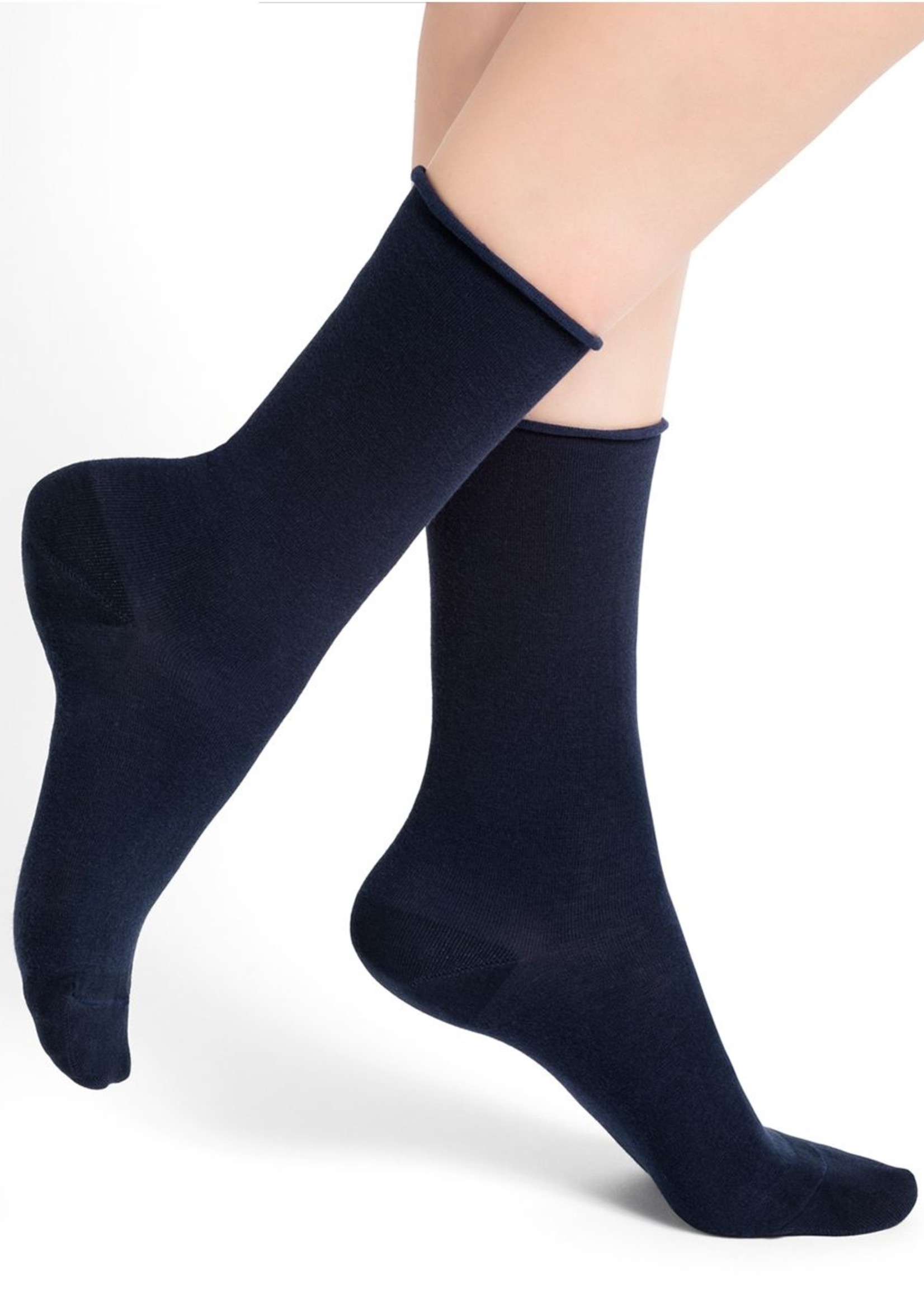 Velvety cotton socks, Bleuforêt, Shop Women's Socks Online