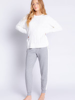 PJ Salvage Winter Woods Knit Sweater and Jogger Set