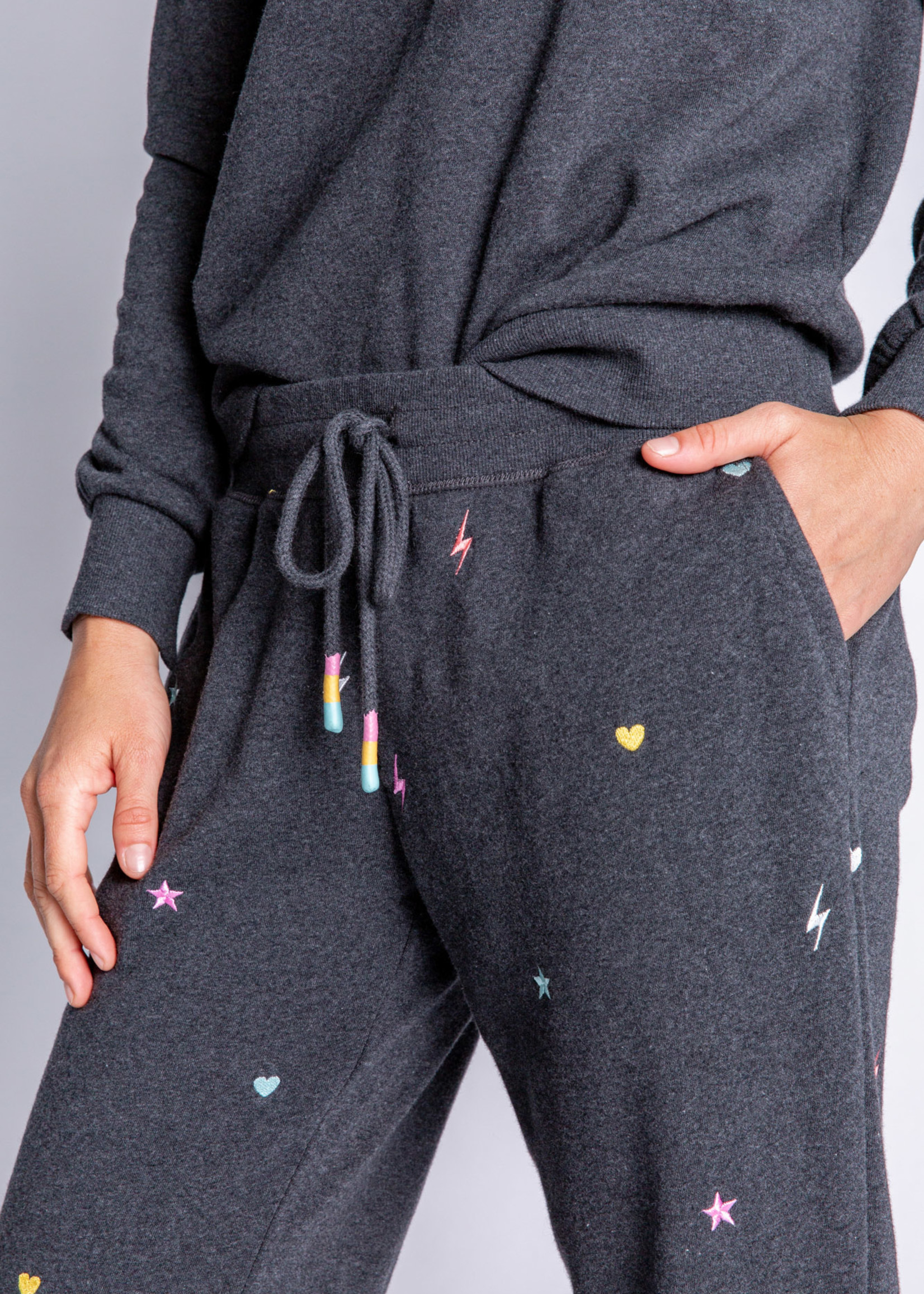 PJ Salvage One Love Pant Set - Brabary