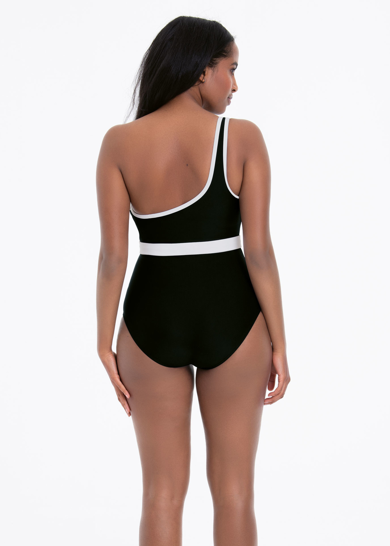 Anita Noelia Pure Graphic One Shoulder Swimsuit 7215