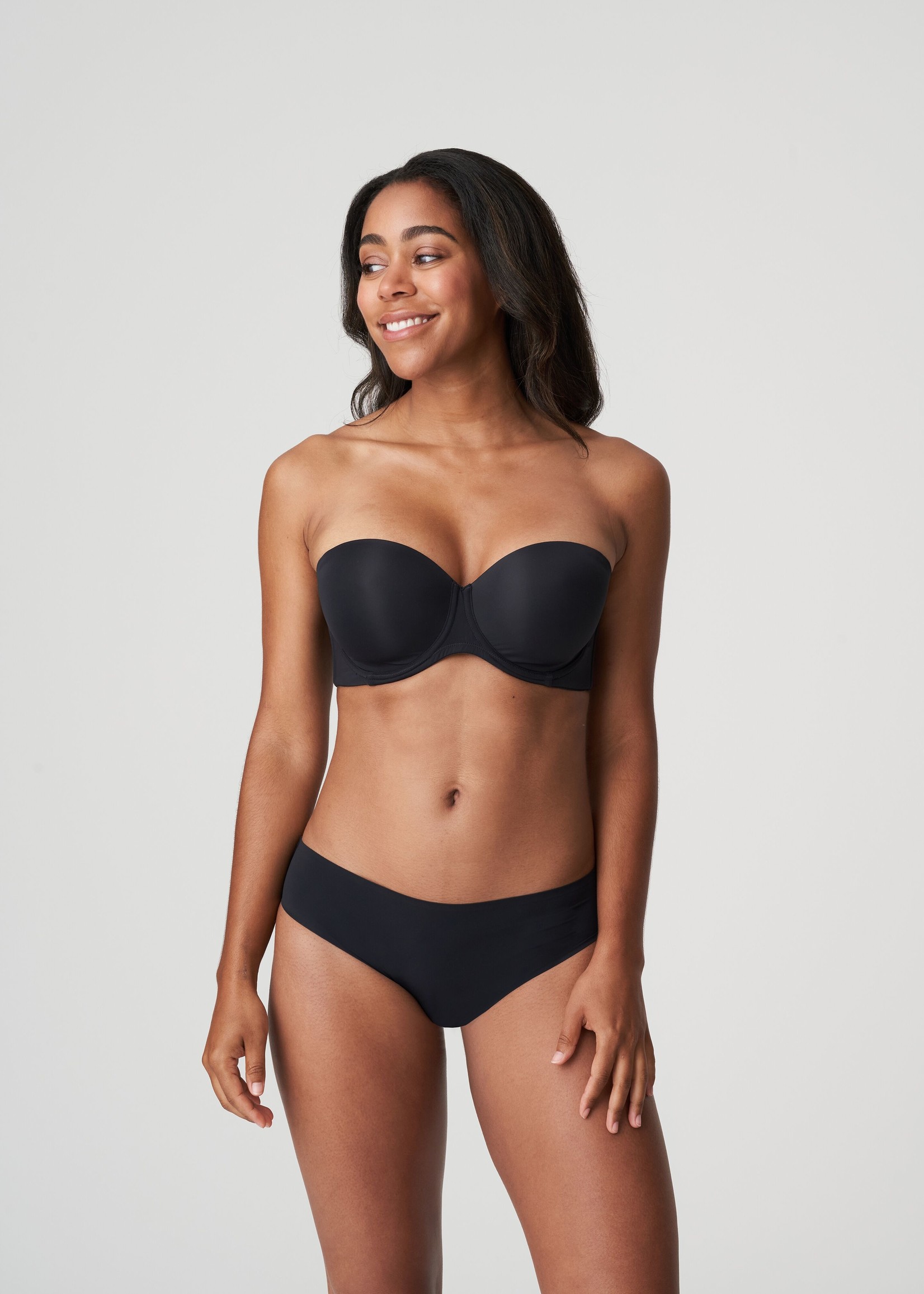 PD Figuras Padded Strapless 0263258 Charcoal - Miladys Lace