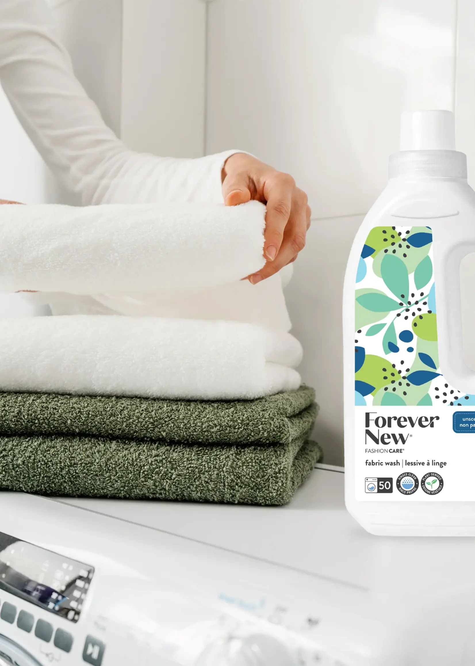  Forever New 32oz Liquid Unscented Fabric Care Wash 2 Pack (64oz  Total) Natural Laundry Detergent : Health & Household