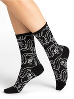 Bleuforet Velvet Cotton Wildflower Socks