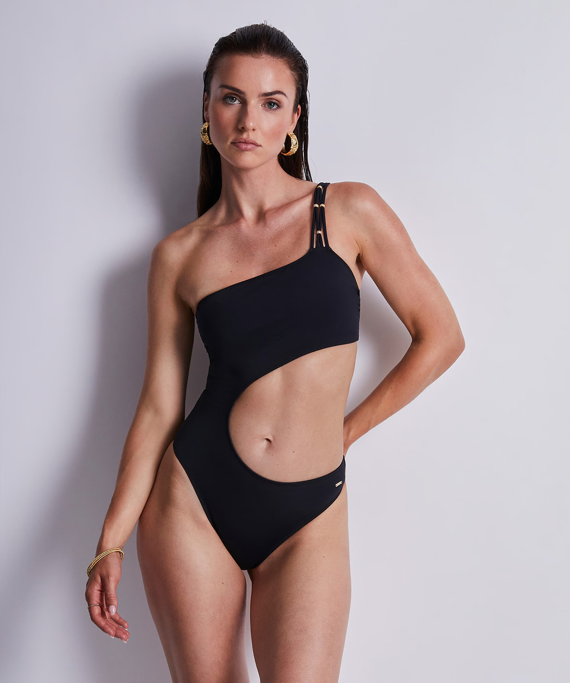 【Aubade】新作ビキニ★バストアップタイプ★SECRET LAGUNA Aubade Secret Laguna Asymmetric Bikini Top – Maison SL