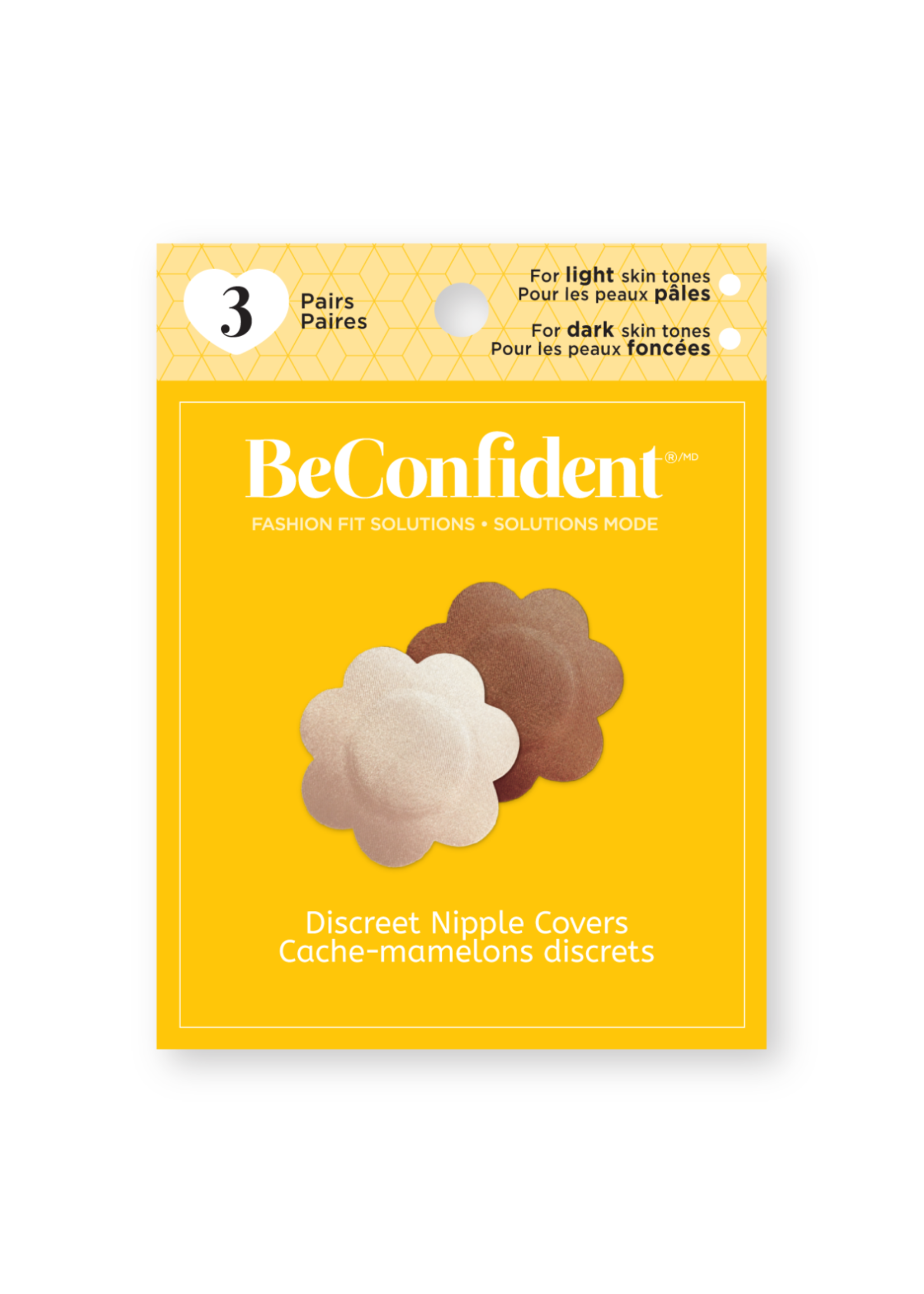 Forever & Ever Discreet Adhesive Nipple Covers 3 Pair