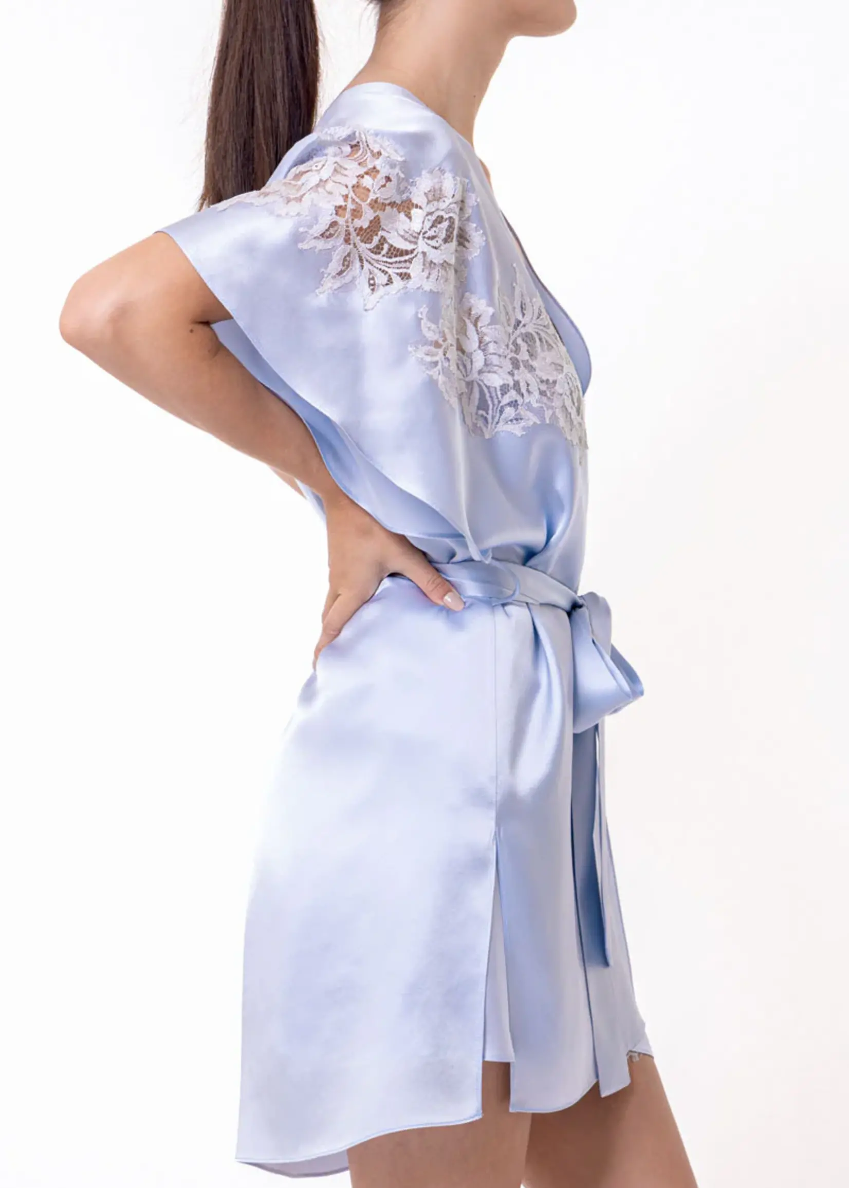 Christine Celeste Silk Robe CEL4080